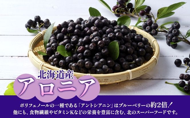 定期便 連続2回 北海道産 アロニアジュース 500ml 2本 希釈用 アロニア 果汁 ジュース ドリンク スーパーフード 飲料  飲み物 フルーツ 果実 焼酎 牛乳 濃厚 おやつ プレゼント 贈答 お取り寄せ ピュアフーズとうや 北海道 洞爺湖町