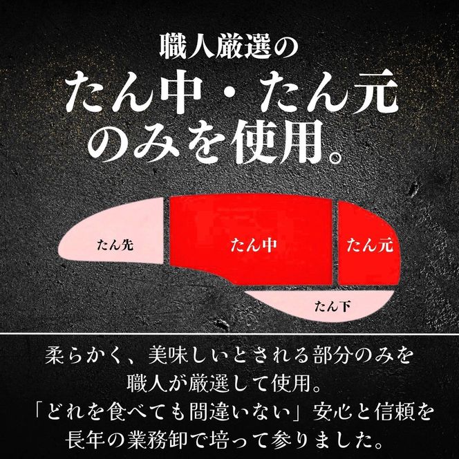 小分け 厚切り仙台牛たん 贅沢ギフトセット【肉 お肉 にく 食品  ギフト】 041009_FD004