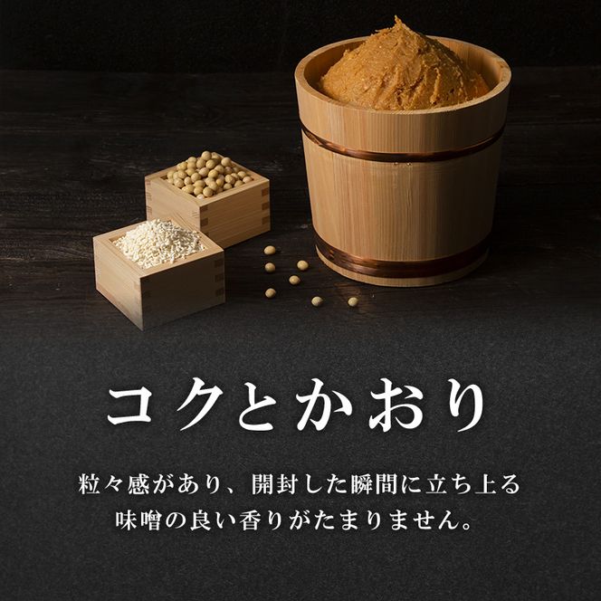 味噌 山吹味噌 コクとかおり 500g×6 セット 信州味噌 みそ ミソ 熟成 信州 信州みそ 無添加  調味料 小分け 長野県 長野 