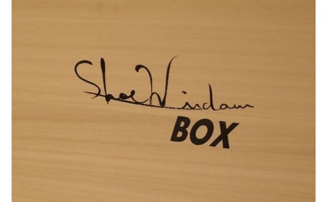 ShoewindowBOX（HIGH)専用スリーブ付き　スニーカー シューズボックス シューズケース 靴 靴箱 インテリア 天然木 木製 収納 ディスプレイ