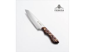 【FEDECA】三徳包丁 小 名栗ブラウン 000987