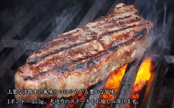 淡路牛希少部位1ポンドステーキ　約450ｇ　　[牛肉 冷凍 国産牛 人気]