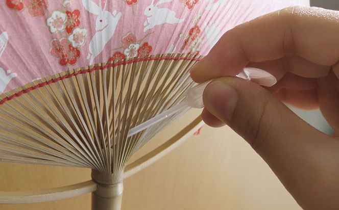 四日市認定地場特産品【泗水十貨店（しすいじっかてん）】香るうちわ　緑茶の香り