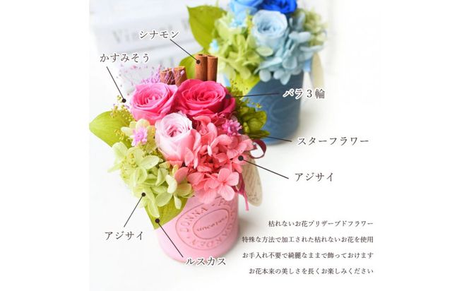 【母の日】ピーチジェラート＜お届け日：2026年5/4～5/10 当店おまかせ ＞母の日カード付き【 母の日 ギフト アレンジ 花 贈り物 大阪府 門真市 】 272230_BG145