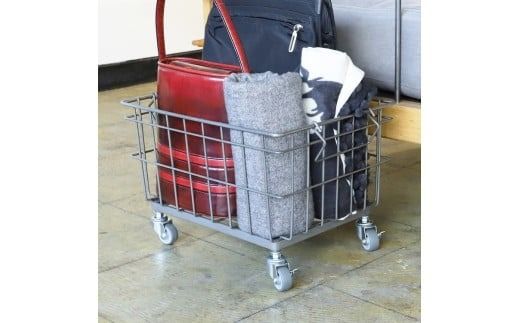 ワイヤーバスケットトロリー（15L）WW-WBTRL-15L