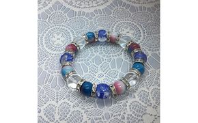 天然石パワーストーンプレスレット（4） アクセサリー ブレスレット 