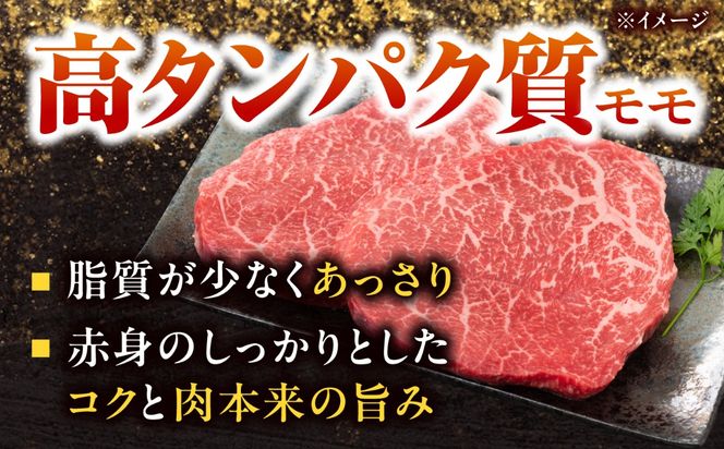 【A4〜A5】長崎和牛 モモステーキ 1kg（100g×10枚）/ 赤身 もも 牛肉 ぎゅうにく すてーき / 南島原市 / 株式会社MEAT PLUS[SHG020]