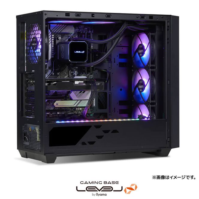 【ゲーミングPC】デスクトップパソコン／ミドルタワー／ブラック／光る LED 光る ゲーミングPC】デスクトップパソコン／ミドルタワー／黒 ブラック