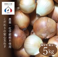農薬・化学肥料不使用　こだわりの固定種新玉ねぎ【発送時期2026年4月～5月頃】