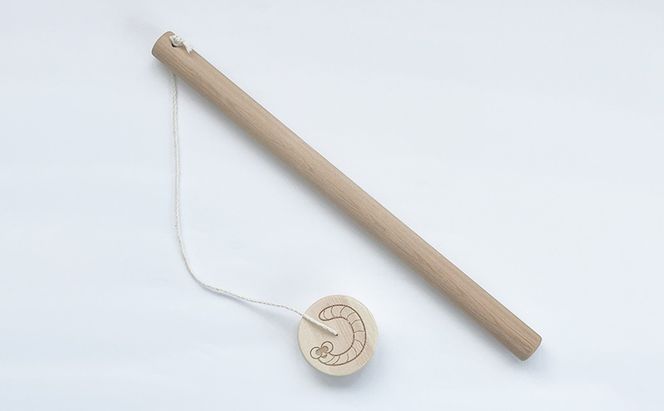 さかなつり (えび) 7種類の海の生き物たちと釣り竿のセット 木製 おもちゃ 知育 インテリア プレゼント 贈り物