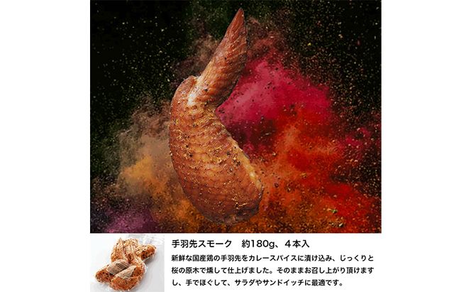 グルメフュメ6　冷蔵　食品 加工肉 豚肉 ベーコン ロースハム ウィンナー ソーセージ 手羽先スモーク 砂肝スモーク ソフトサラミ ギフト 贈答品