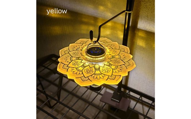 ゴールゼロ用シェード　REN　蓮　マット　1個　アウトドア・インテリアに　川崎市自社工場一貫生産品【yellow】 141305_MH10VC07