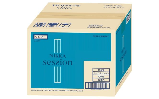 ニッカ セッション 奏楽 700ml  12本ケース