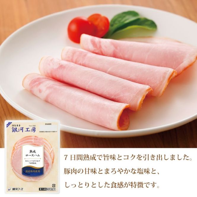 はなまき銀河工房 ～ハム・ベーコン・ソーセージ・ソフトサラミ詰め合わせ～（計8個入り） 【1983】