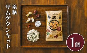 参鶏湯 薬膳 サムゲタン キット 1個 韓国料理 材料 参鶏湯の素 参鶏湯キット 漢方 惣菜 おかず 簡単 愛知 愛知県 日進市