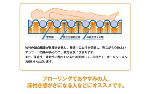 【訳あり※柄・色お任せ※】らくらく敷ふとん （シングルサイズ）　布団 ふとん 訳アリ わけあり 敷布団