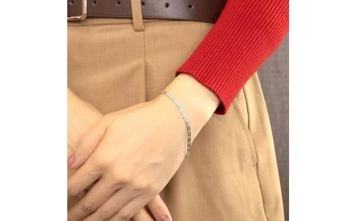 プラチナ ブレスレット レディース チェーンのみ 18cm pt850 プラチナ ブレスレット レディース チェーンのみ 18cm pt850