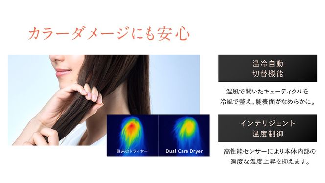 ＼ 選べるカラー ＆ ラッピング選択可／【先行予約】 WAVEWAVE DualCareDryer デュアルケアドライヤー グレー ホワイト 【2026年6月上旬より発送開始】