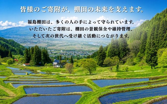 【数量限定】《 令和8年産 新米 》 棚田米 ゆうだい21 精米 5kg 棚田百選認定 福島棚田《 2026年11月より出荷 》 (Ct-001）