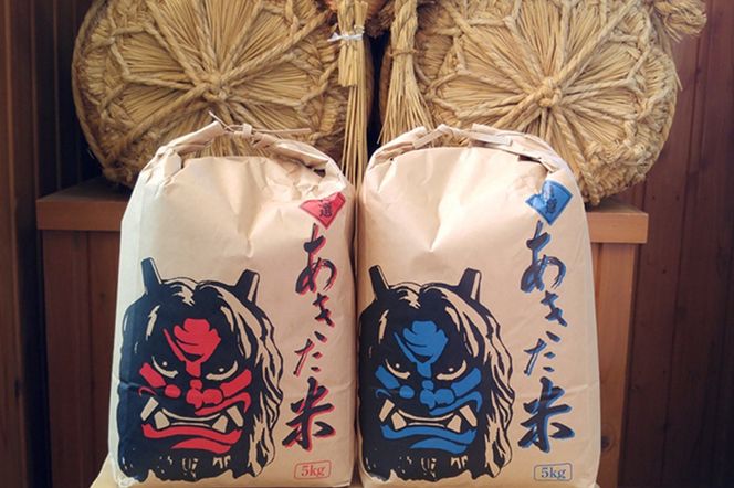 米 【定期便3ヶ月】令和7年産 あきたこまち 精米 10kg（5kg×2袋）3ヶ月連続発送（合計 30kg）秋田県 男鹿市|23_kmn-011003