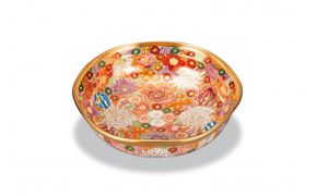 6号鉢　金花詰 民芸品 工芸品 雑貨 食器 鉢皿 小鉢 キッチン雑貨 キッチン用品 172111_CY3080