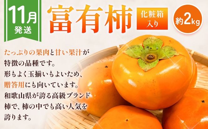 【先行予約】【発送月固定定期便】紀州和歌山産 旬のフルーツ便（いちご・桃・富有柿）【全３回】魚鶴商店《2027年2月上旬-11月末頃出荷》 和歌山県 日高川町 まりひめいちご 紀州和歌山産の桃 富有柿 化粧箱 贈答用 定期便---wsgh_uotteif1_25_48000_2711y3---