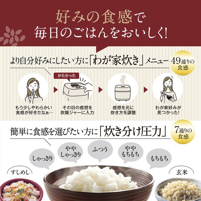 象印 圧力IH炊飯ジャー 1升炊き ( 炊飯器 ) 「 豪熱大火力 」 NWBB18-BZ スレートブラック 272183_AK113