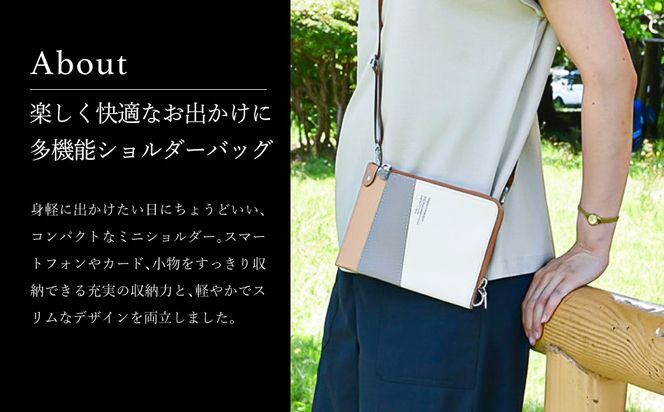 豊岡鞄 クロスミニショルダー サイボ