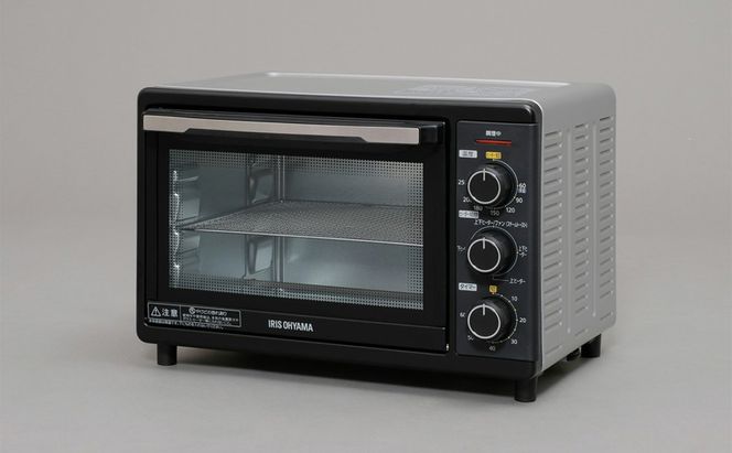 コンベクションオーブン FVC-D15B-S ノンフライ調理 オーブン トースター コンベクションオーブン  FVC-D15B-S シルバー ノンフライヤー アイリスオーヤマ おしゃれ 簡単操作 スチーム ヘルシー 水カップ 油で揚げない