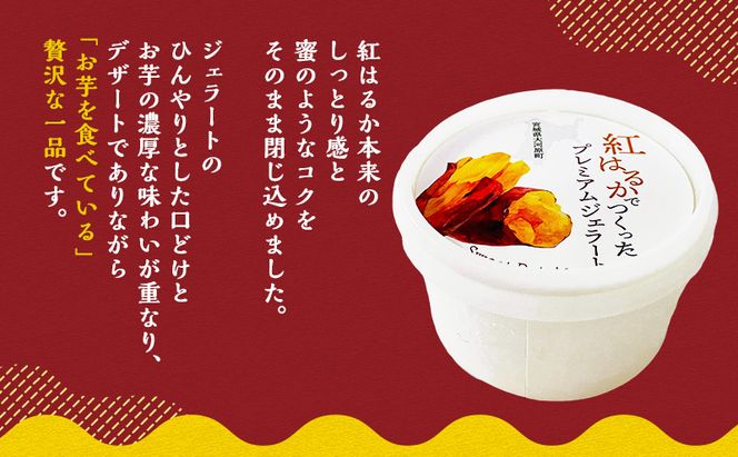 大河原町産紅はるかジェラート10個