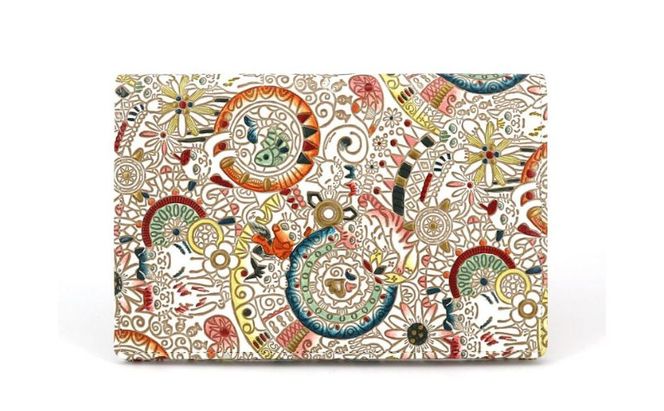 【文庫屋大関】パーソナルホルダー　かくれんぼ猫【皮革工芸品】 雑貨 日用品 ブックカバー パスポートケース 貴重品入れ マルチケース シンプル 和風 革小物 