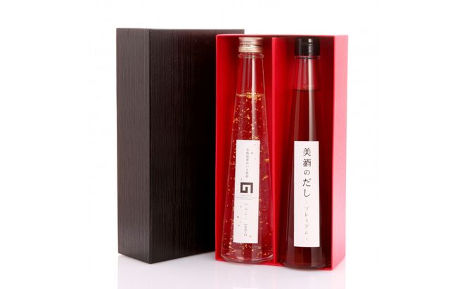 山吹セット（のみよし金箔入り・美酒のだしプレミアム　300ml×各1本） 172111_BG017