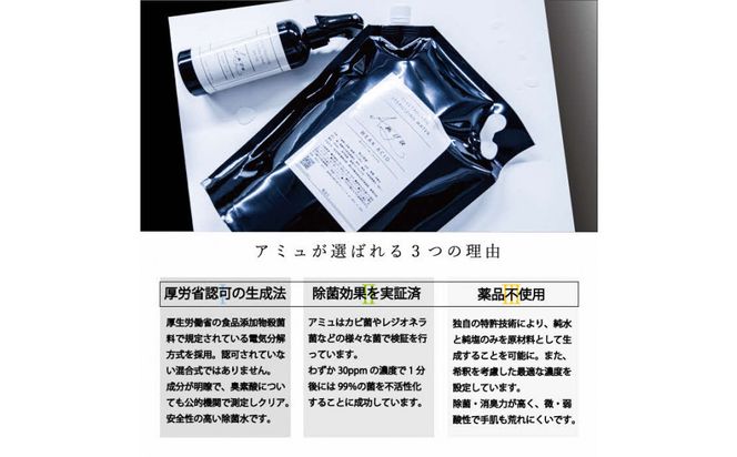 電解次亜塩素酸水　  400ppm　【20LBOX　1個】　除菌・消臭 322032_ES003