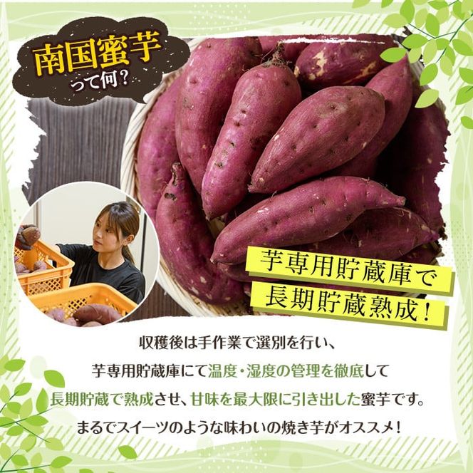 訳あり！数量限定！熟成芋「南国蜜芋」(規格外サイズ・5kg) 訳あり 国産 お芋 野菜 デザート 焼芋 焼き芋 焼きいも イモ 紅はるか 大学芋 訳アリ 詰め合わせ【うとさんち】akn067-23