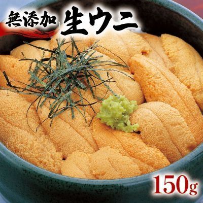 [2026年予約]生うに 150g 岩手県産 冷蔵 雲丹 ミョウバン不使用 テレビ TV 放送 ニュース 番組 大船渡 岩手県