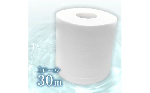 トイレットペーパー ふんわりやわらかいトイレットペーパー 30m ダブル 30ロール ピュアパルプ 無香料 業務用 天然パルプ100% 無地 日本製 柔らかい トイレ ペーパー【株式会社カルタス】 [BQBS002]