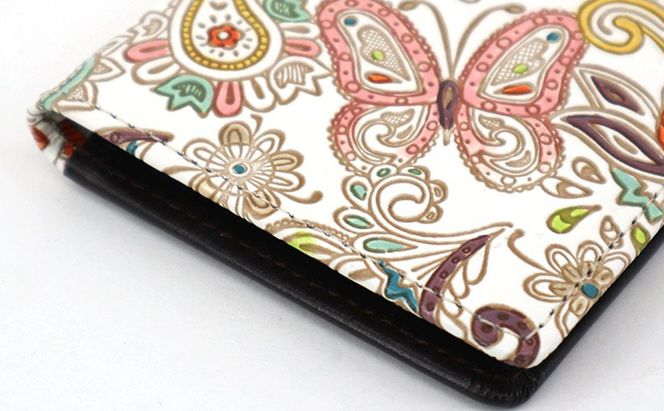 パスケース ペイズリー 文庫屋大関 名刺入れ カードホルダー 名刺ケース 名刺ホルダー カード入れ 定期入れ 定期ケース 雑貨 生活雑貨 小物 革小物 革製品 本革 日用品 民芸品 工芸品 東京 東京都 墨田区