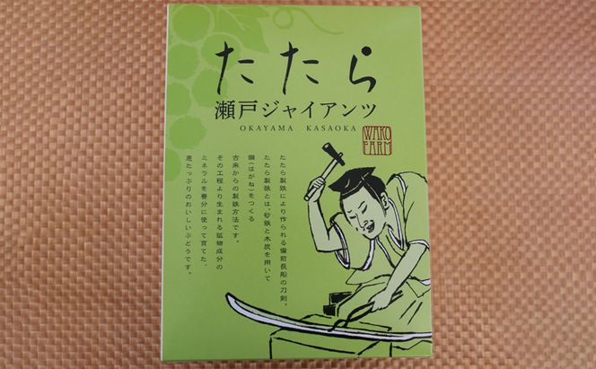 【2026年先行予約】 ぶどう 岡山県産 たたらみねらる 瀬戸ジャイアンツ 1房(約650g) 《2026年9月中旬-10月中旬頃出荷》 葡萄 ブドウ フルーツ 果物 スイーツ 数量限定 期間限定 岡山 里庄町 