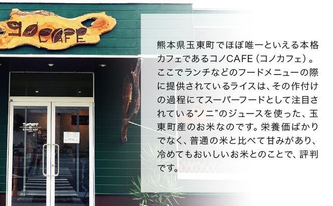 令和6年産  ひのひかり(ノニ米) 10kg(5kg×2袋)コノCAFE《30日以内に出荷予定(土日祝除く)》---sg_noni4_30d_24_22500_10kg---