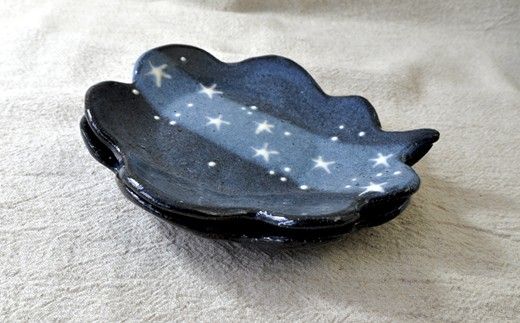 吹き出しの皿 星空 2枚セット【716】_HA1720