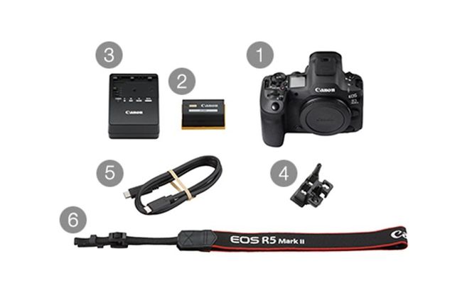 【Canon】 キヤノン ミラーレス カメラ EOS R5 MarkⅡ ボディーのみ キャノン 一眼 家電 _0047C
