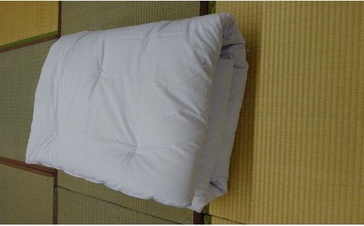 抗菌・抗ウイルス　極上もめん綿入り　肌掛け布団【CW81W】（滋賀県　近江八幡市）