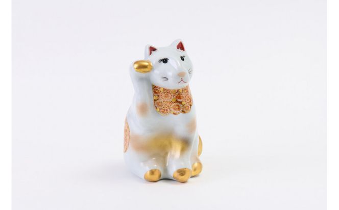 6号招き猫　金襴手 172111_CY19010