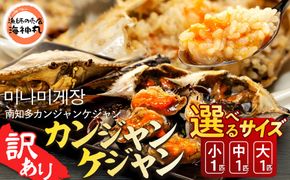 【選べる サイズ】訳あり 南知多カンジャンケジャン カンジャンケジャン ワタリガニの醤油漬け 魚介 魚介類 ワタリガニ 渡蟹  蟹 新鮮 グルメ カニ お米 に合う コメ に合う こめ に合う ご飯 のお供 おすすめ 韓国料理 韓国グルメ ケジャン おいしいカニ  晩酌 肴 おかず そうめん 雑炊 濃厚 内子 海の幸 国産 夕食 万能 まるごと ふるさと納税カニ 自家製ダレ 蟹の旨味 愛知県 南知多