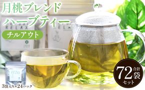 ハーブ 月桃ブレンドハーブティー"チルアウト" 72袋 gr-0139