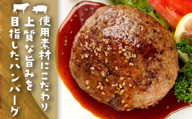 宮崎牛とお米豚の合挽ハンバーグ15個(黒たれ付)_MJ-31-015