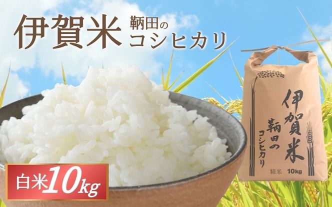 令和8年産 伊賀米 鞆田のコシヒカリ 白米 10kg【nsan0004A】