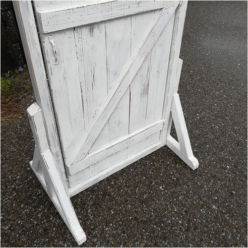 エイジング調アンティークのフェイクドアー大　自立固定用スタンド（オプションのみ） ［161P23］ エイジング調 アンティーク フェイクドアー 自立 固定用スタンド 専用スタンド 部材セット スタンド オブジェ 自然 簡易 雑貨 防腐 防虫 屋外使用 天然木 ナチュラル ガーデニング 愛知県 小牧市 送料無料