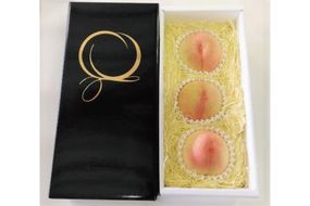 2026年産 先行予約 桃 【糖度保証付】古跡農園の桃3玉（糖度15度以上）[もも フルーツ 果物 ] モモ 果肉 