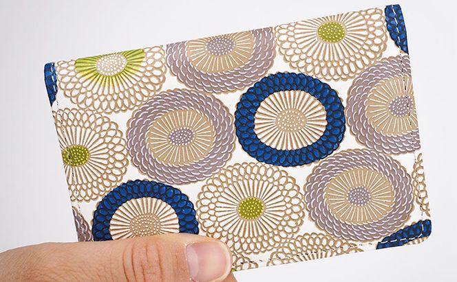 パスケース 笠菊 水明 文庫屋大関 名刺入れ カードホルダー 名刺ケース 名刺ホルダー カード入れ 定期入れ 定期ケース 雑貨 生活雑貨 小物 革小物 革製品 本革 日用品 民芸品 工芸品 東京 東京都 墨田区